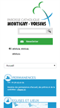 Mobile Screenshot of paroisse.montigny-voisins.fr
